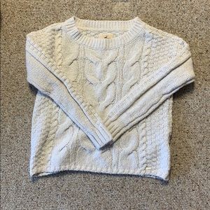 Hollister Cream Sweater